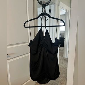 Banana Republic Black Halter Top